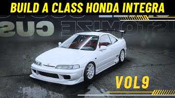 NEW ! Honda Integra Type R build A Class Car in NFS Unbound Vol 9