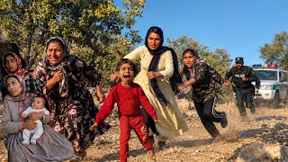 Natural childbirth? Afarin and her daughters escape! The police and Mehdi are in pursuit of Afarin;🤱