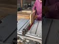 Raised Panel Cabinet Door Making Technique #shorts