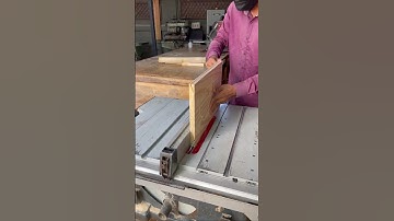 Raised Panel Cabinet Door Making Technique #shorts