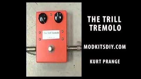 The Trill Tremolo Effects Pedal Kit Demo