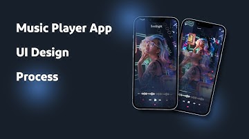 Music Player App |  Website UI Design Tutorial 2022 | Learn UI UX Designing In Adobe XD
