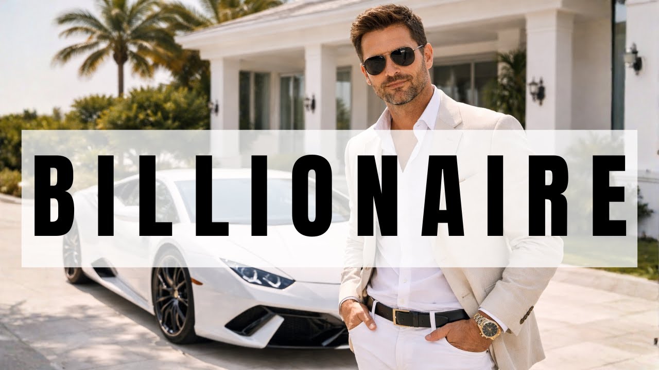Billionaire Lifestyle 2026 ✨ Luxury Visualization of Wealth, Villas & Success