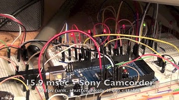 Charlieplexed Arduino LEDs