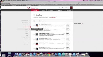 Unfollow non followers on twitter