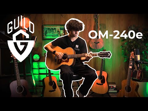 Електро-акустична гітара GUILD OM-240E (NATURAL), видео 1