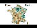 Assembling France by Average Income