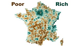 Assembling France by Average Income