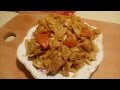 Капуста тушеная с мясом))) Вкусно и быстро)))