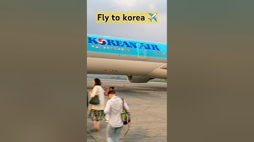 Fly to korea ✈️  from nepal #korea #travel 2023-06-9