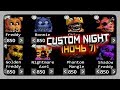 EXTRA + CUSTOM NIGHT 7! ✅ Fnaf Ultimate Edition Прохождение #4