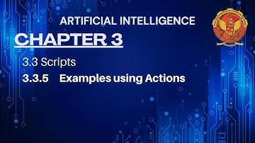 3.3.5 Examples using Actions | Chapter 3 | IT504 | Artificial Intelligence | RGPV