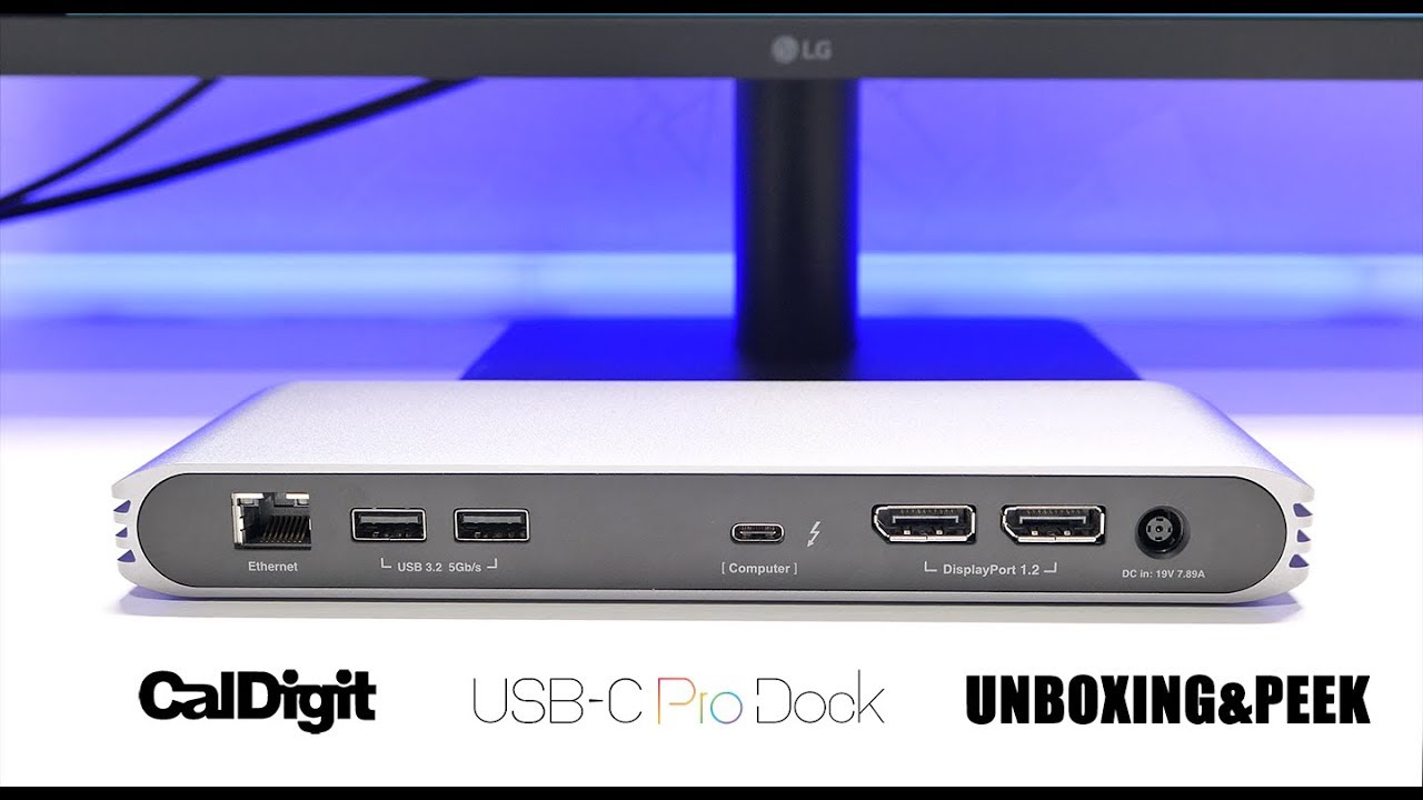 Caldigit USB-C Pro Dock Unboxing & Peek | From Thunderbot 3 to USB-C All  Compatible!