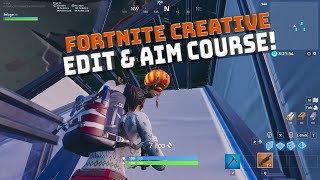Creative Mode Shotgun Aim and Edit Courses! - Fortnite Battle Royale!