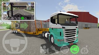 Materials Transportation - The Road Driver Gameplay With Scania Hauling Easily Delivering Fast screenshot 3