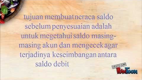 Neraca Saldo