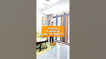 Ra mặt tiền Lê Văn Thọ 100m rất tiện đi mọi nơi #daidainhadep #nhadep #nhadepgovap #home #batdongsan