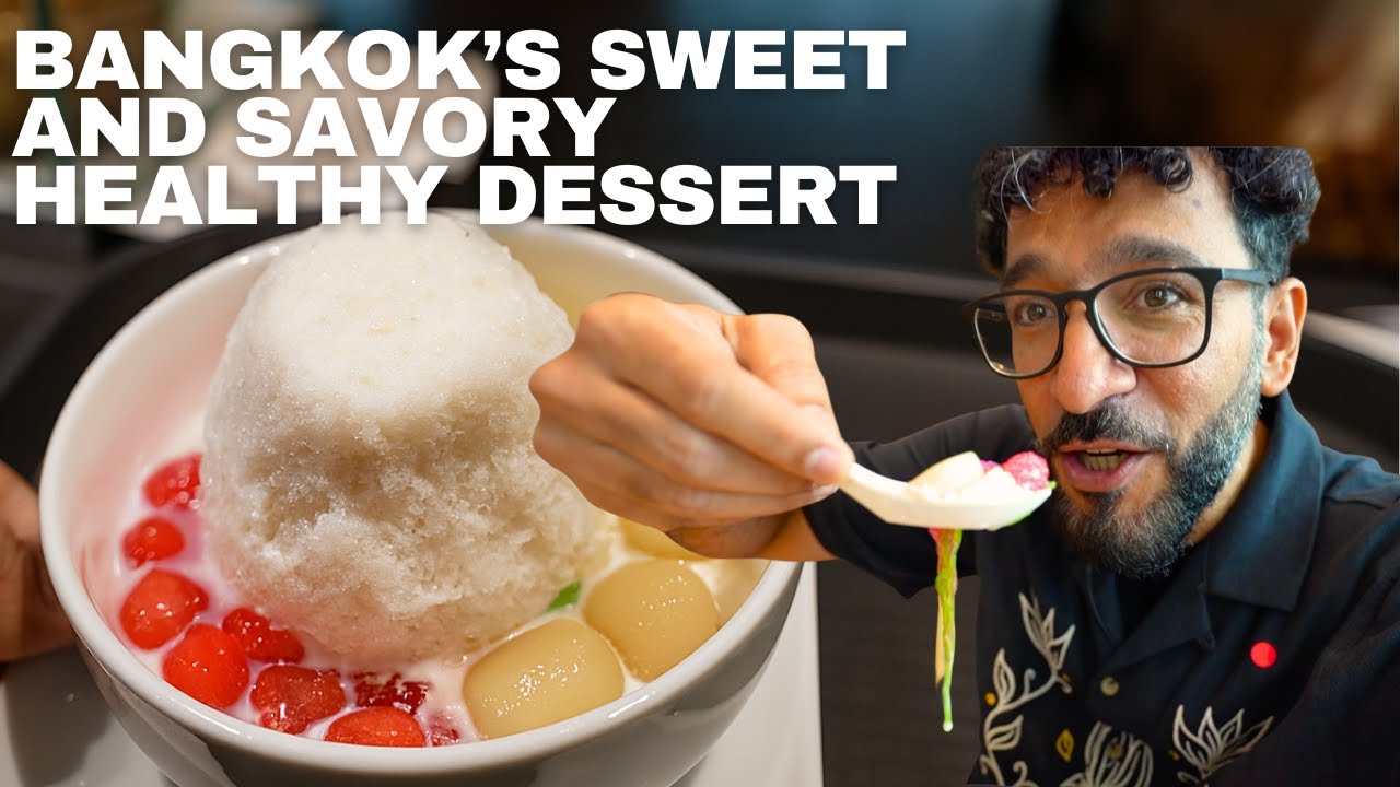 Unique Thai Dessert at Central Chidlom’s Food Court