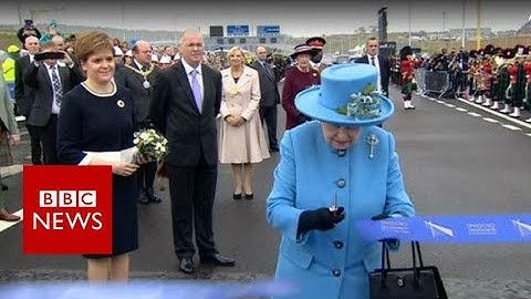 Queensferry Crossing official opening ceremony - BBC News