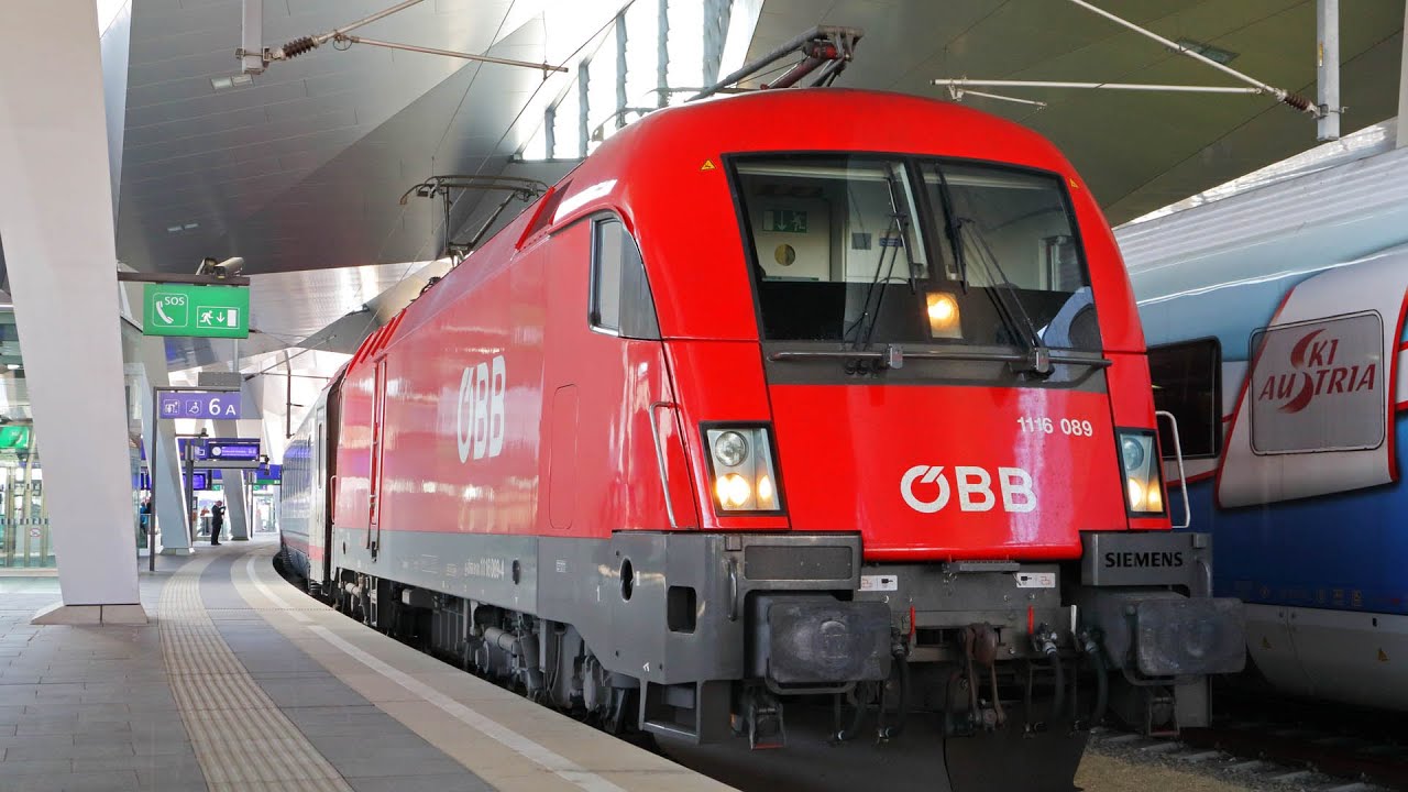 本場の「ドレミファ インバータ」発車音 / Siemens ÖBB 1116 , Austria 