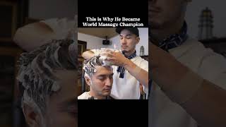(ASMR) World Massage Champion Gave a Super Relaxing Head Massage & Haircut at Yamaguchi Barbershop