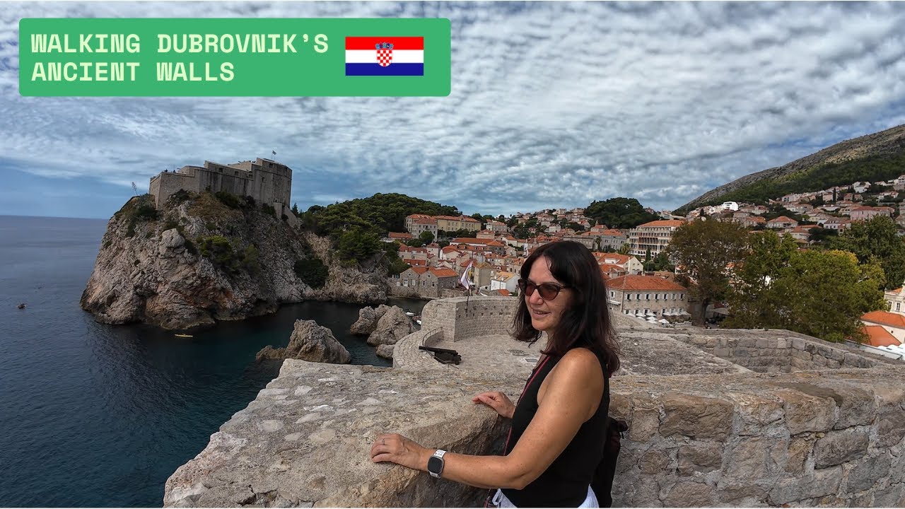 ⁣Walking the Walls of Dubrovnik
