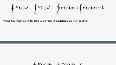 T3. The Residue Theorem