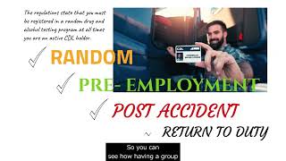 Famous Understanding the DOT   FMCSA Random Drug and Alcohol Testing Program Profile
