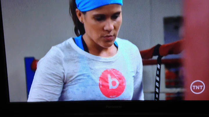 "Boston's Finest" Jennifer Penton wears b Positive...