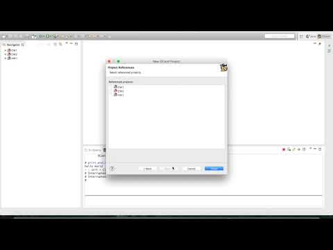 Set up OcalIDE on Eclipse for the Mac