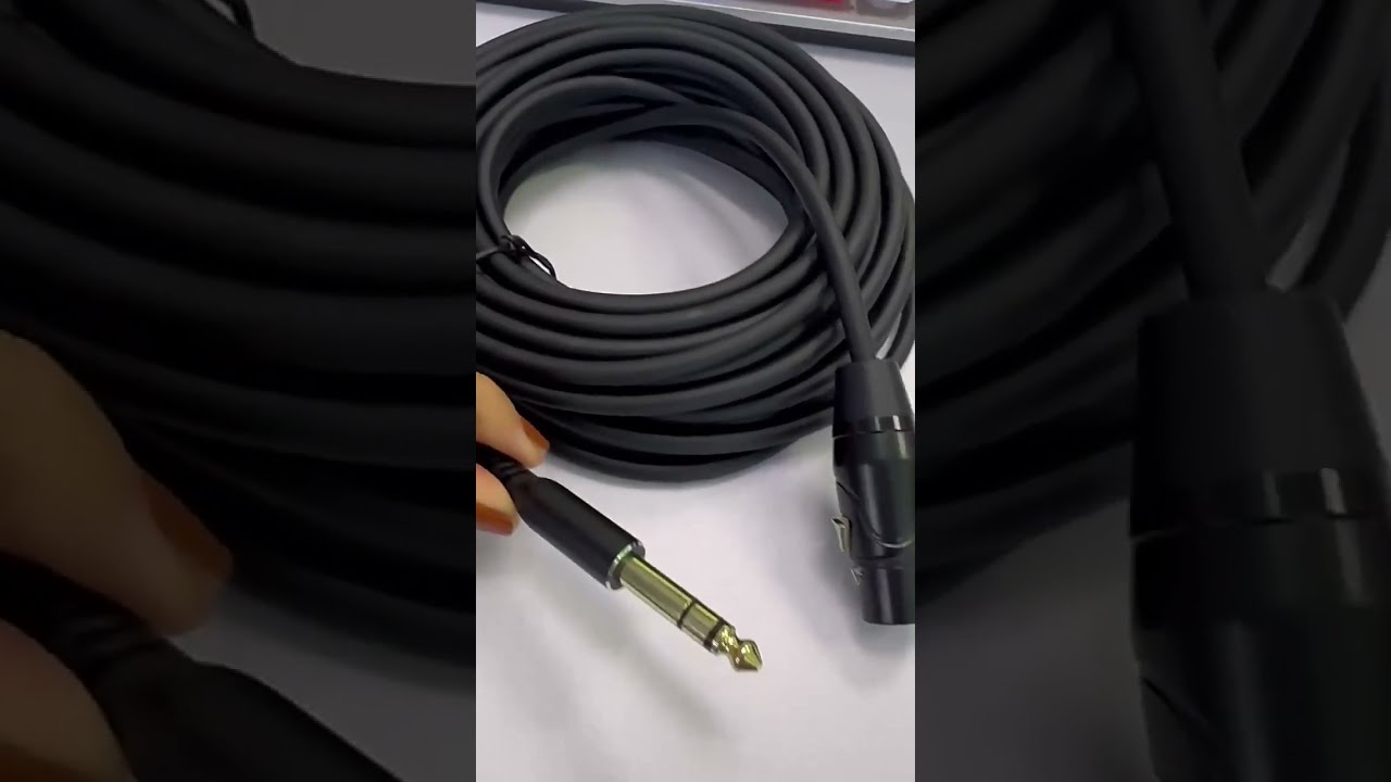 Product hands-on: XLR Female to 1/4 Inch 6.35mm TRS Stereo Audio Jack Cable