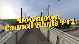 Downtown Council Bluffs Walk (Part 1) | Pizza King to the Historic 100 Block | 4K HDR