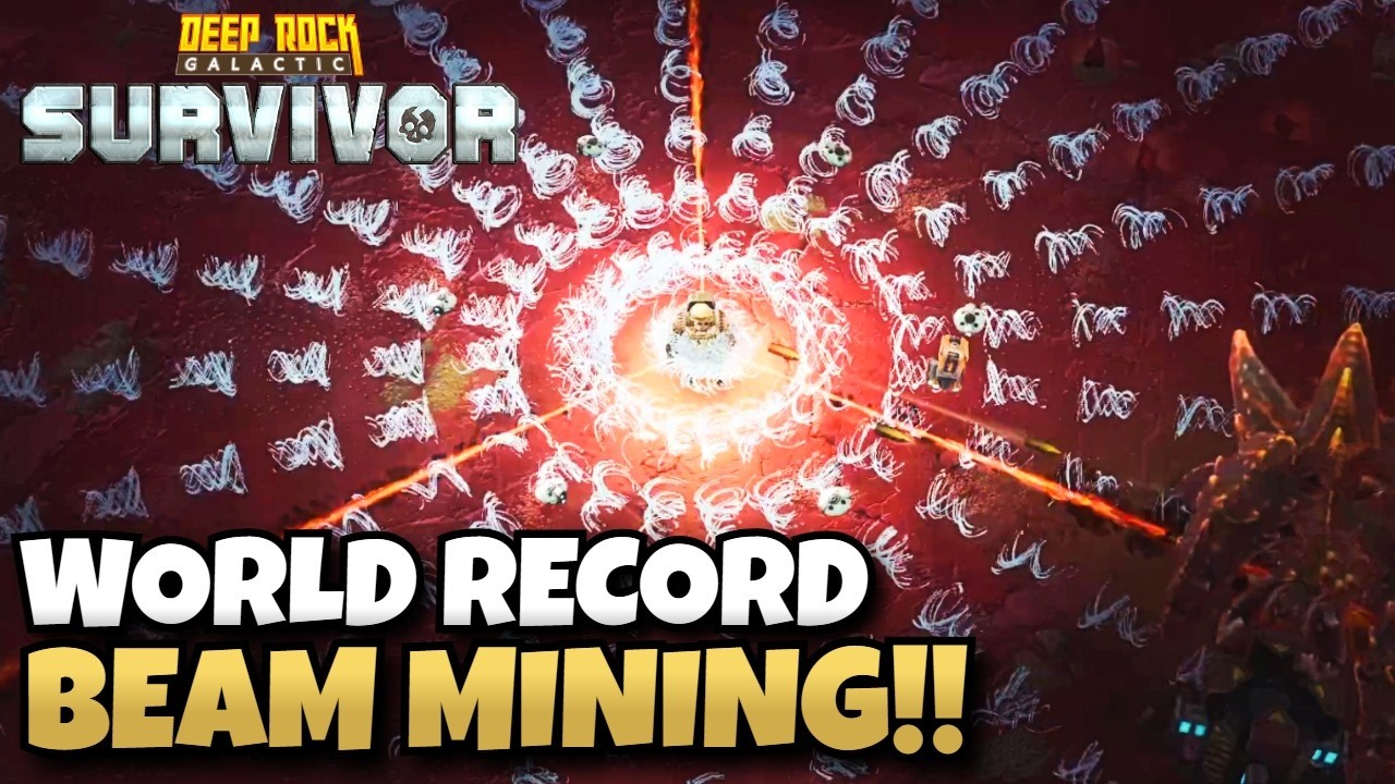 I Broke Deep Rock Galactic Survivor with INFINITE Beams!