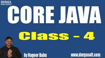 Learn Core Java Programming Tutorial Online Training by Nagoor Babu Sir On 05-04-2018