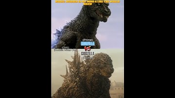GMKGoji vs MinusGoji | #godzilla #1v1 #edit