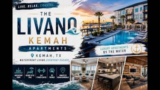 The Livano Kemah Apartments Tour | Luxury Waterfront Living in Kemah Texas