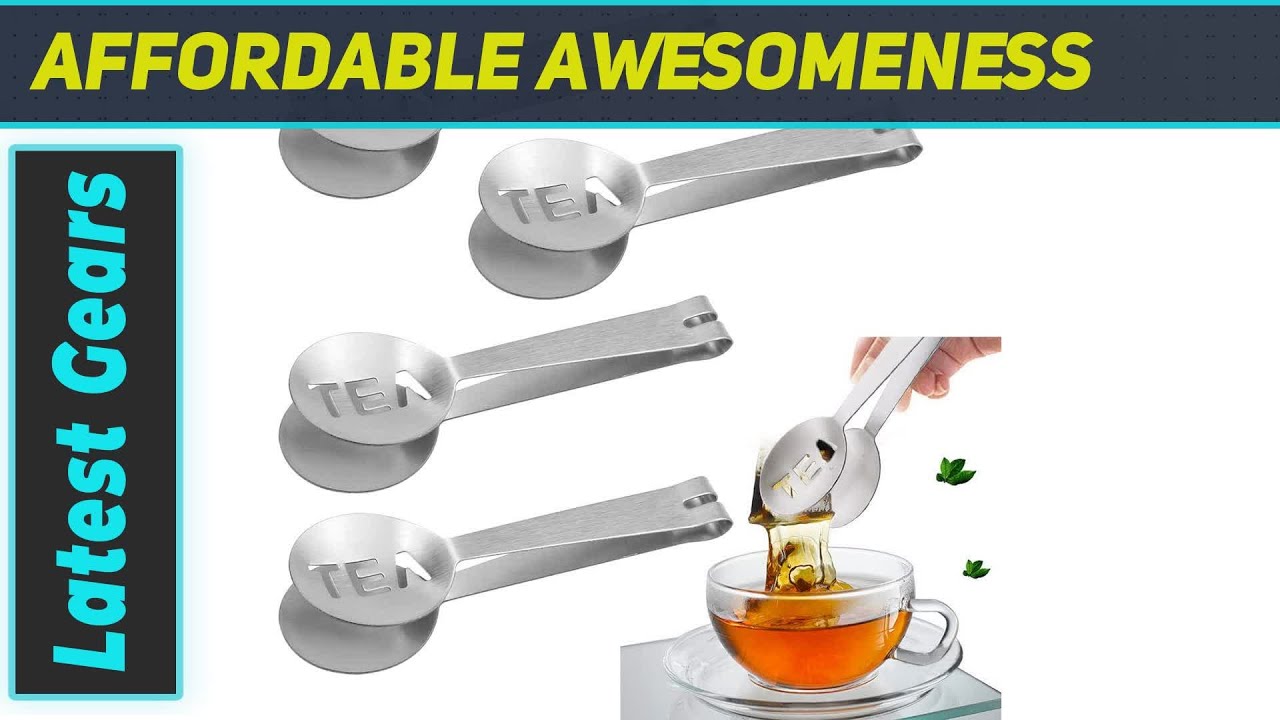 4 Pcs Tea Bag Squeezer Tongs by Auswalar: Elevating Your Tea Experiencereview