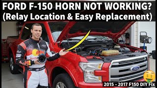 Ford F-150 Horn Not Working? Relay Location & Easy Replacement 2015 - 2017 F150 Diy Fix