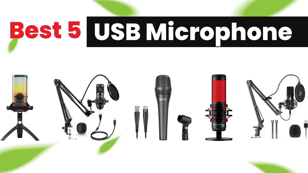 Crystal Clear Sound: Best 5 USB Microphones for Pro-Level Recording!