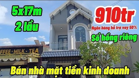 Bán nhà Hóc Môn 2 lầu 5x17m hướng Chợ Bà Điểm Phan Văn Hớn Hóc Môn I Nhà đất Hóc Môn SHR