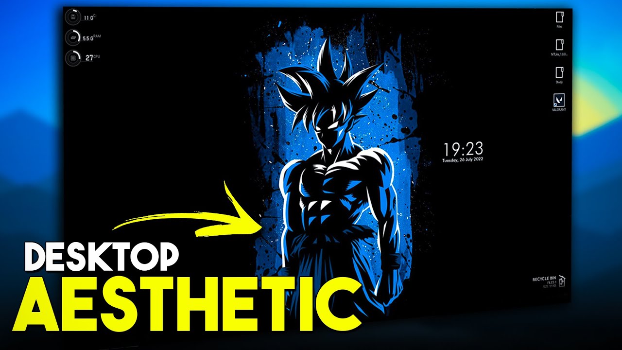 Make your windows desktop look Aesthetic Make your windows clean