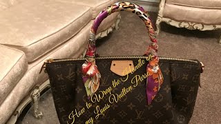 Louis Vuitton Bag Handle Wrapping Paper Bag Holder
