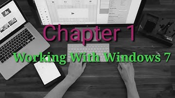 CLASS 6 COMPUTER SCIENCE Chapter 1 Working with Windows 7