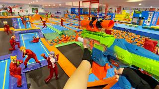 Nerf War | Amusement Park Battle 58 (Nerf First Person Shooter) by KAMIWAZA 1,401,691 views 4 months ago 11 minutes, 6 seconds