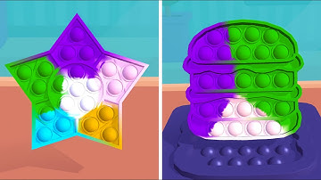 Fidget Toy Maker ⭐🍔 Max Level Game All Levels Android Gameplay #1