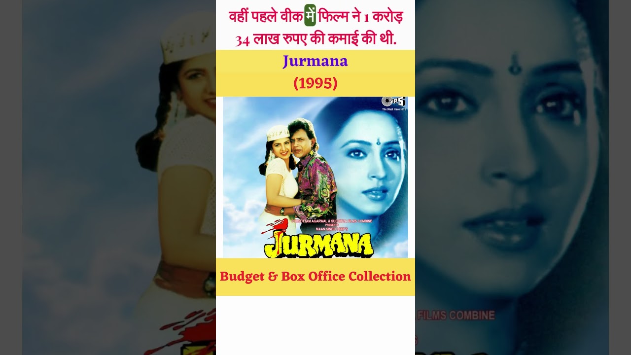 Jurmana 1996 Release Date, Budget, Box office Collection & Verdict 