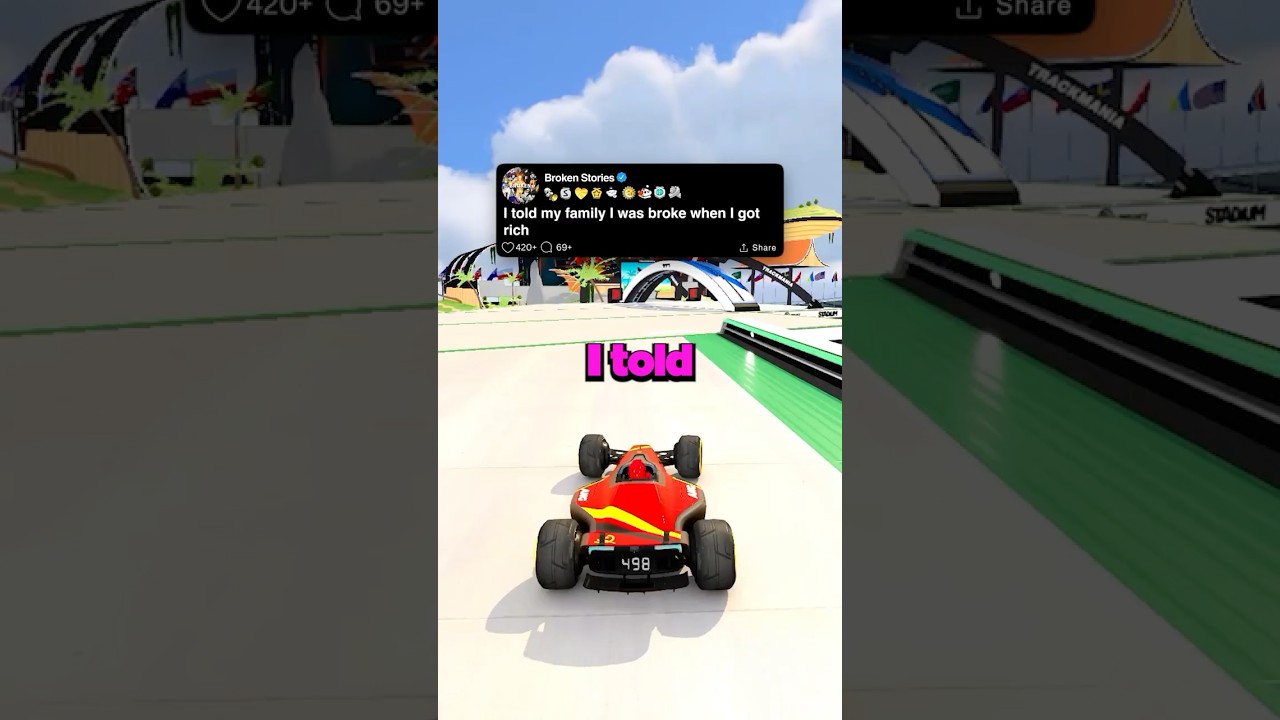 I told my family I was broke when I got rich