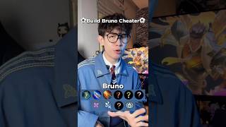 Build Bruno S40 Damage Cheater🤯 #MLBBCreator #MLBBALLSTAR