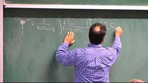 Freddy Cachazo - Introduction to On-shell Diagrams, Part II