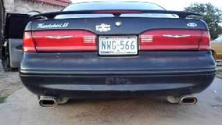 97 t-bird dual exhaust ,flows 40 series
